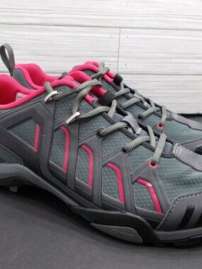 Shimano SH-WM34 Women's 9.5 Cycling Biking Velo Shoes Gray Pink